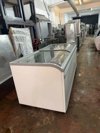 Congelador horizontal cristal