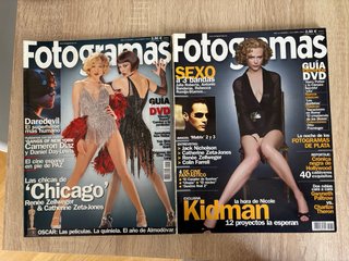 Lote revistas Fotogramas 2001-2004