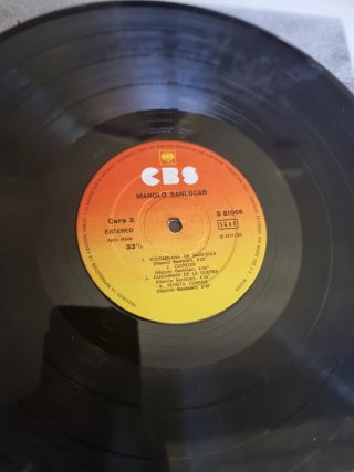 Vinilo Manolo Sanlúcar