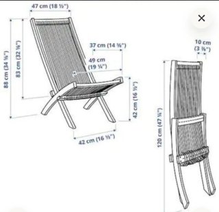 Tumbona exterior Ikea Brömmo