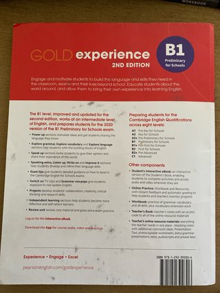 GOLD EXPERIENCE 2ED B1 STUDENT'S BOOK & INTERAC...
