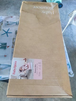Hamaca BabyBjörn Bliss Rosa Palo