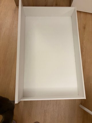 Cama Ikea Malm 140x200 con Somier y Cajones