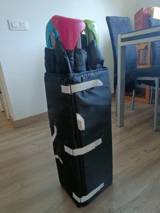 Cuna de viaje con colchón
