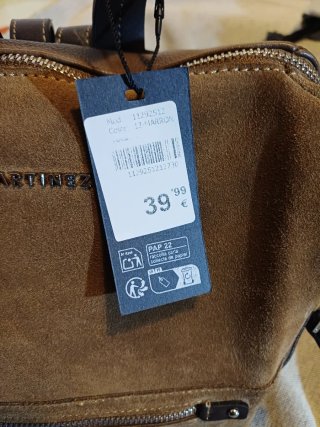Mochila Paco Martinez Marrón