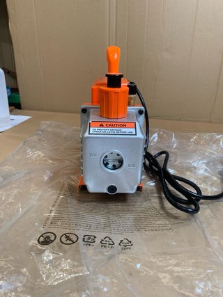 Bomba Vacio y Manometro Vevor 3.5CFM VP125
