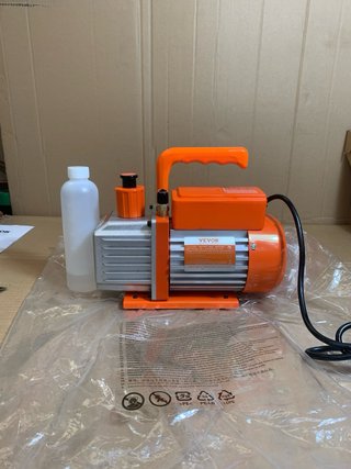 Bomba Vacio y Manometro Vevor 3.5CFM VP125