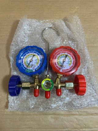 Bomba Vacio y Manometro Vevor 3.5CFM VP125