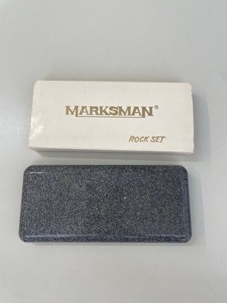 Estuche bolígrafo y mechero Marksman Rock Set