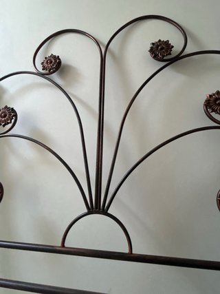 Cabecero de latón para cama de 105-110