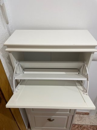 Zapatero JERUP 3 compartimentos blanco