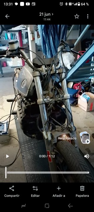 BMW K75 1989 para restaurar