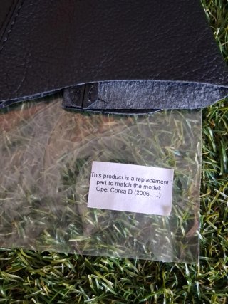 Fole de Mudanças em Pele para Opel Corsa D 2006 ->