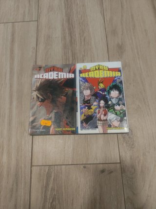 Tomos (1),7,8,9 y 29 de My Hero academia (Smash)