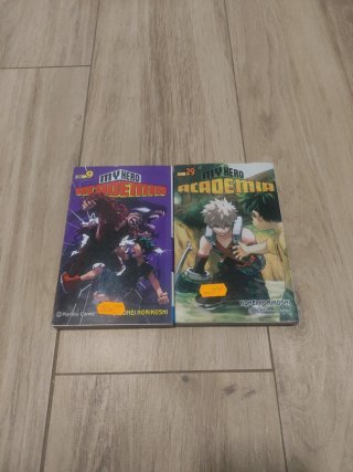 Tomos (1),7,8,9 y 29 de My Hero academia (Smash)