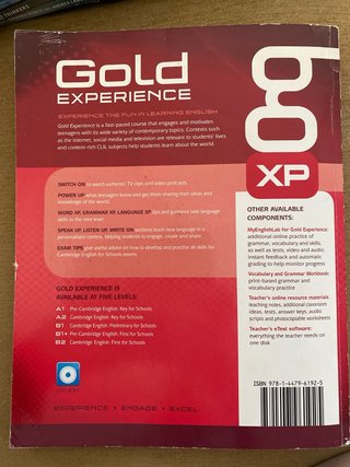 GOLD EXPERIENCE B1 STUDENTS' BOOK AND DVD-ROM PACK