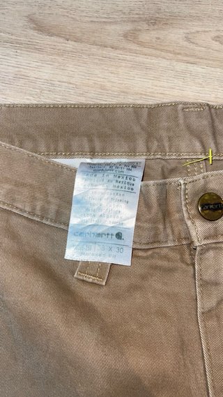 Pantalón Carhartt B07 Canvas Beige