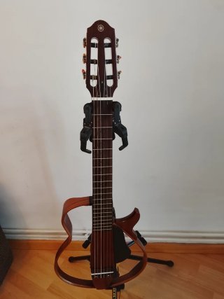 Yamaha SLG200N Silent Guitar Nylon – Tobacco Brown