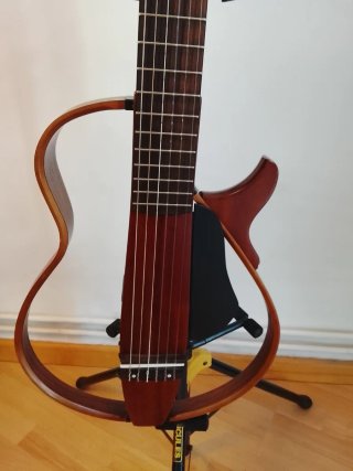 Yamaha SLG200N Silent Guitar Nylon – Tobacco Brown