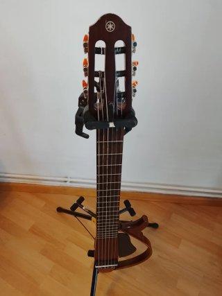 Yamaha SLG200N Silent Guitar Nylon – Tobacco Brown