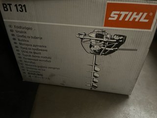 Ahoyadora Stihl BT 131 sin estrenar