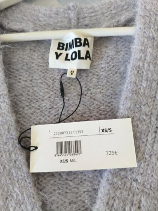 Cárdigan Bimba y Lola rosa talla única