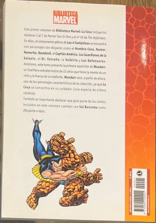 Biblioteca Marvel La Cosa 1 Panini Comics