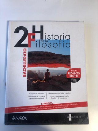 Historia de la Filosofía, 2 Bachillerato, A tu ...