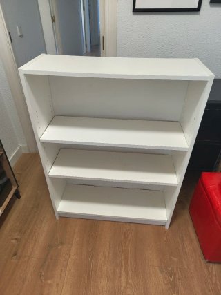 Estantería pequeña blanca Ikea billy
