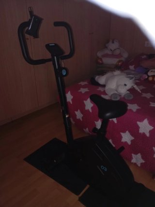 Bicicleta estática Decathlon 03