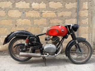 2 moto Gilera Giubileo98, Gilera 98, pezzi ricambi