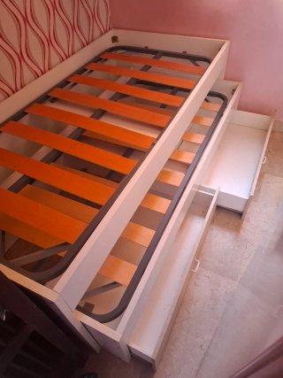 Cama Nido Doble con Cajones