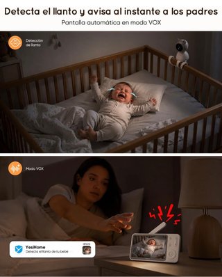 Cámara Vigilancia Bebé Yesimom 3MP