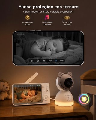 Cámara Vigilancia Bebé Yesimom 3MP