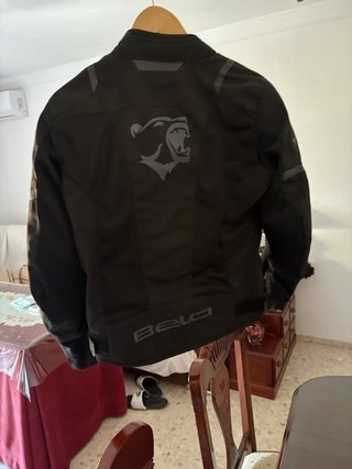 Chaqueta de moto Bela negra