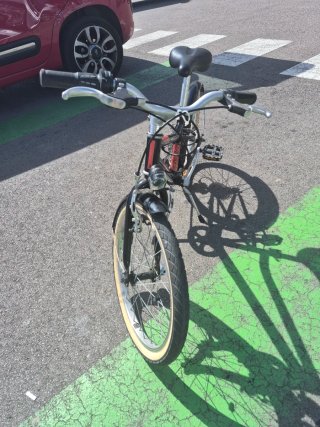 Bicicleta infantil 22 retro