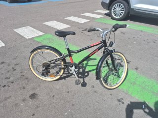 Bicicleta infantil 22 retro