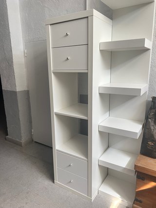 Armario Estantería IKEA Blanco