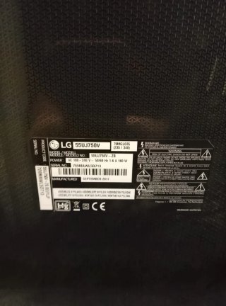 Smart TV LG 55" (wifi no funciona)