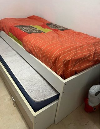 Cama nido con cajones