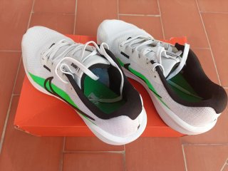 Zapatillas Nike Running Blancas y Verdes
