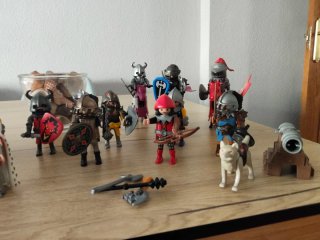 Colección de Caballeros Playmobil