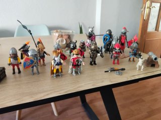 Colección de Caballeros Playmobil