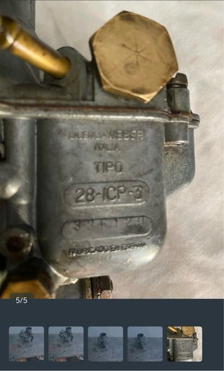Carburador Bressel para SEAT 600 D
