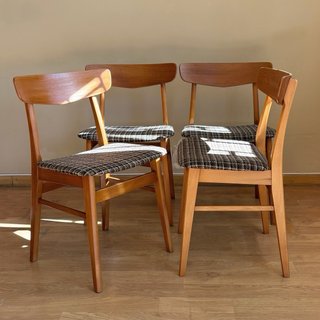 4 Sillas Farstrup Mid Century