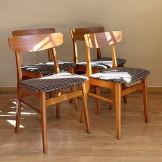4 Sillas Farstrup Mid Century