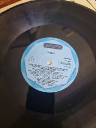 Vinilo 1a grabación de Camarón