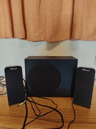 Altavoces PC 2.1 Trust con Subwoofer