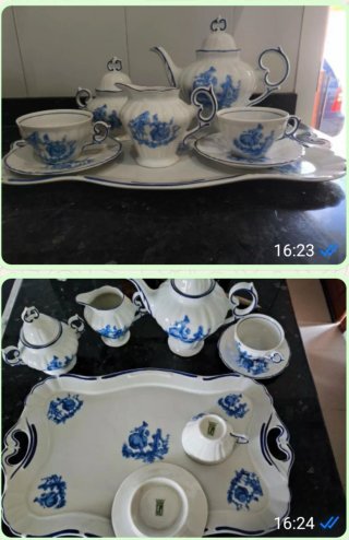 Juego de Café de Porcelana