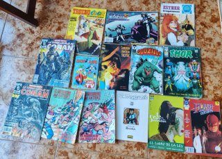 Lote de varios cómics antiguos